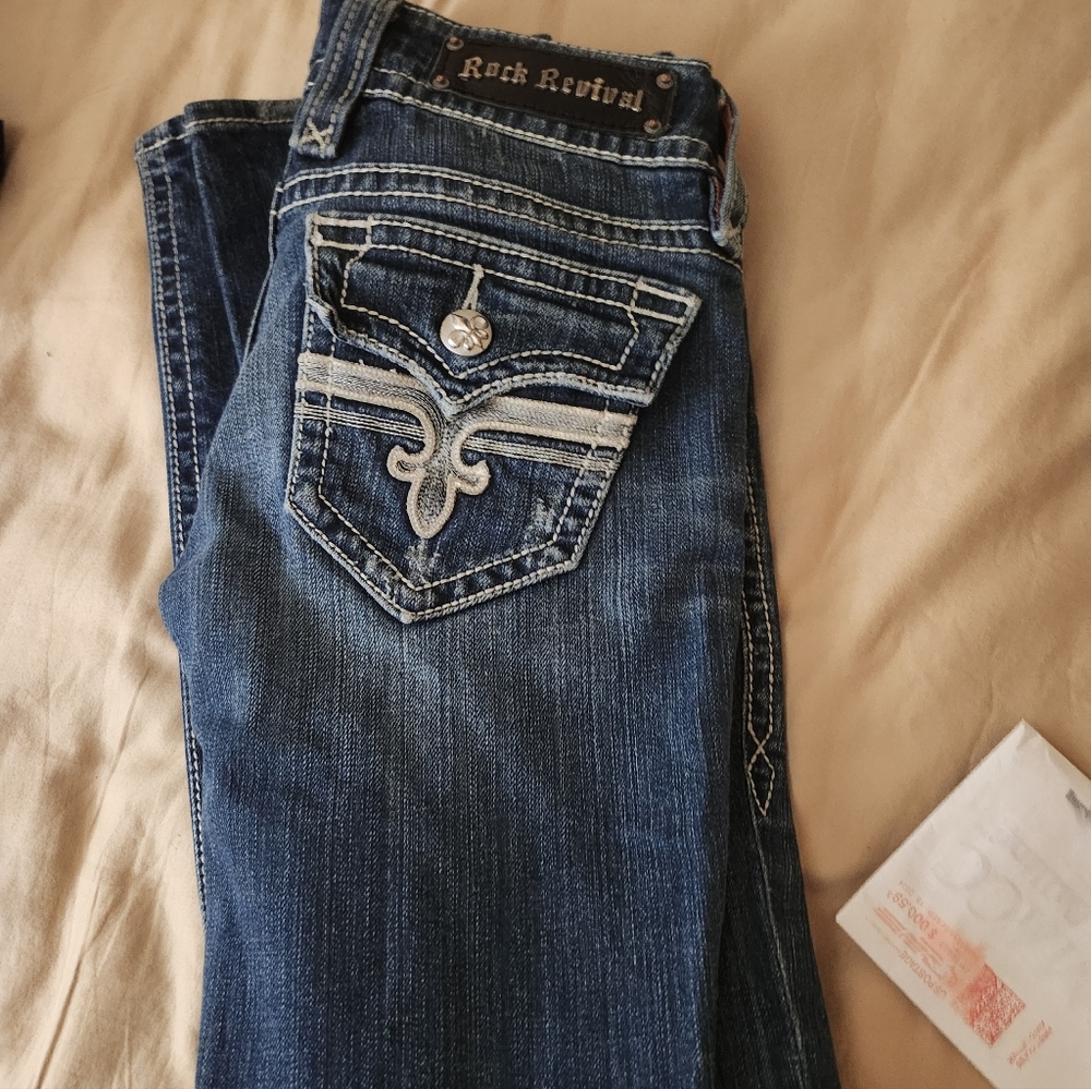 Rock Revival Women's jeans.    27 × 33 Skinny